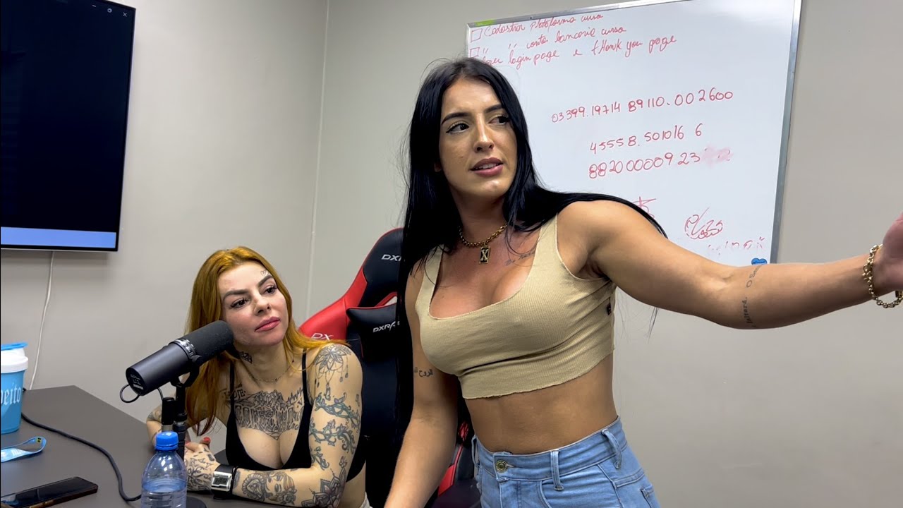 RUIVA DESAFIOU XENA DA MANSAO NO MEIO DA LIVE