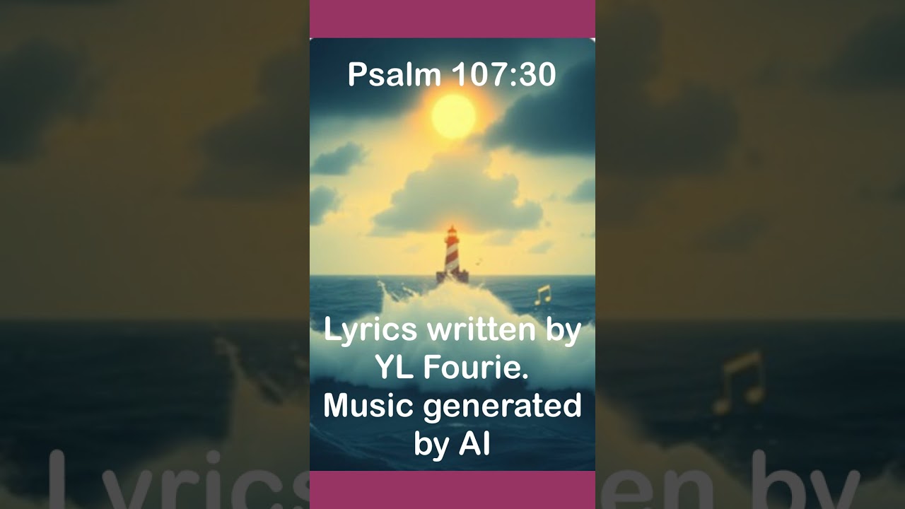 Psalm 107:30 (#christelijk #christianity #africa #namibie #church )