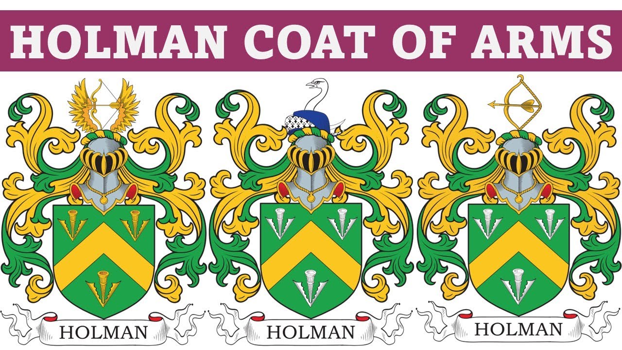 Holman Coat of Arms & Family Crest - Symbols, Bearers, History