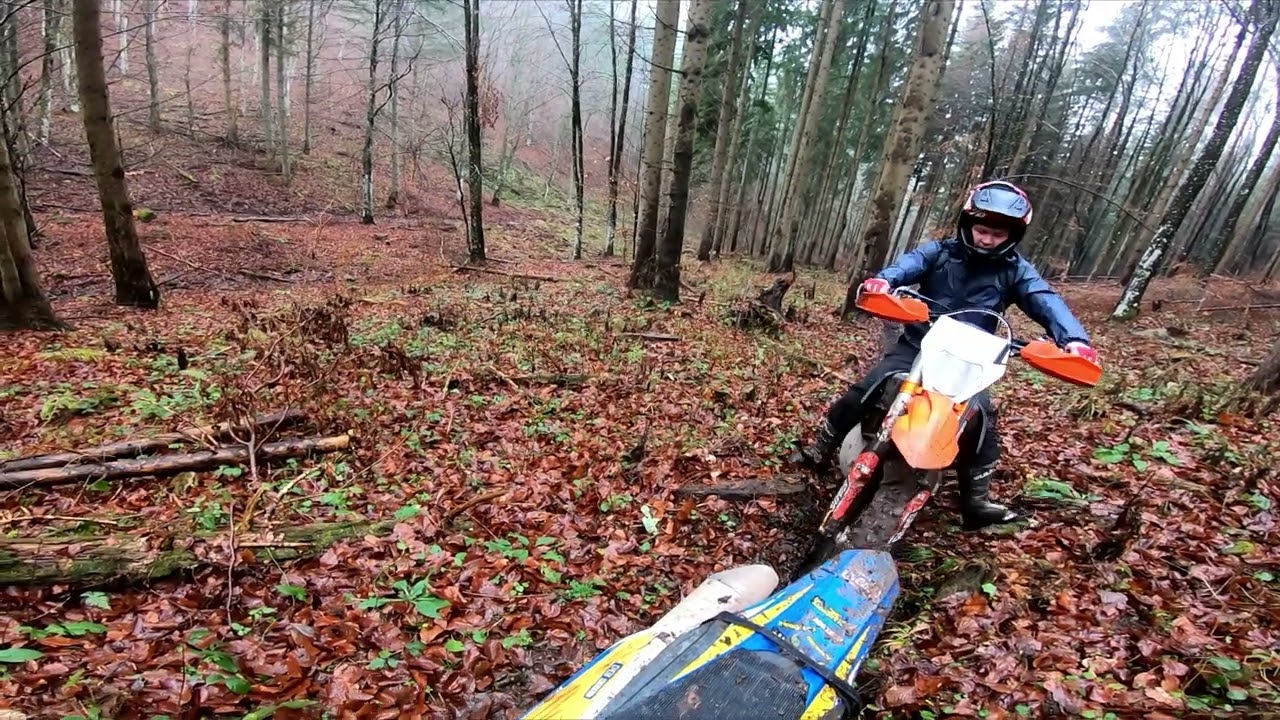 Oliver enduro KTM six days 250 - prima data la Hard Enduro