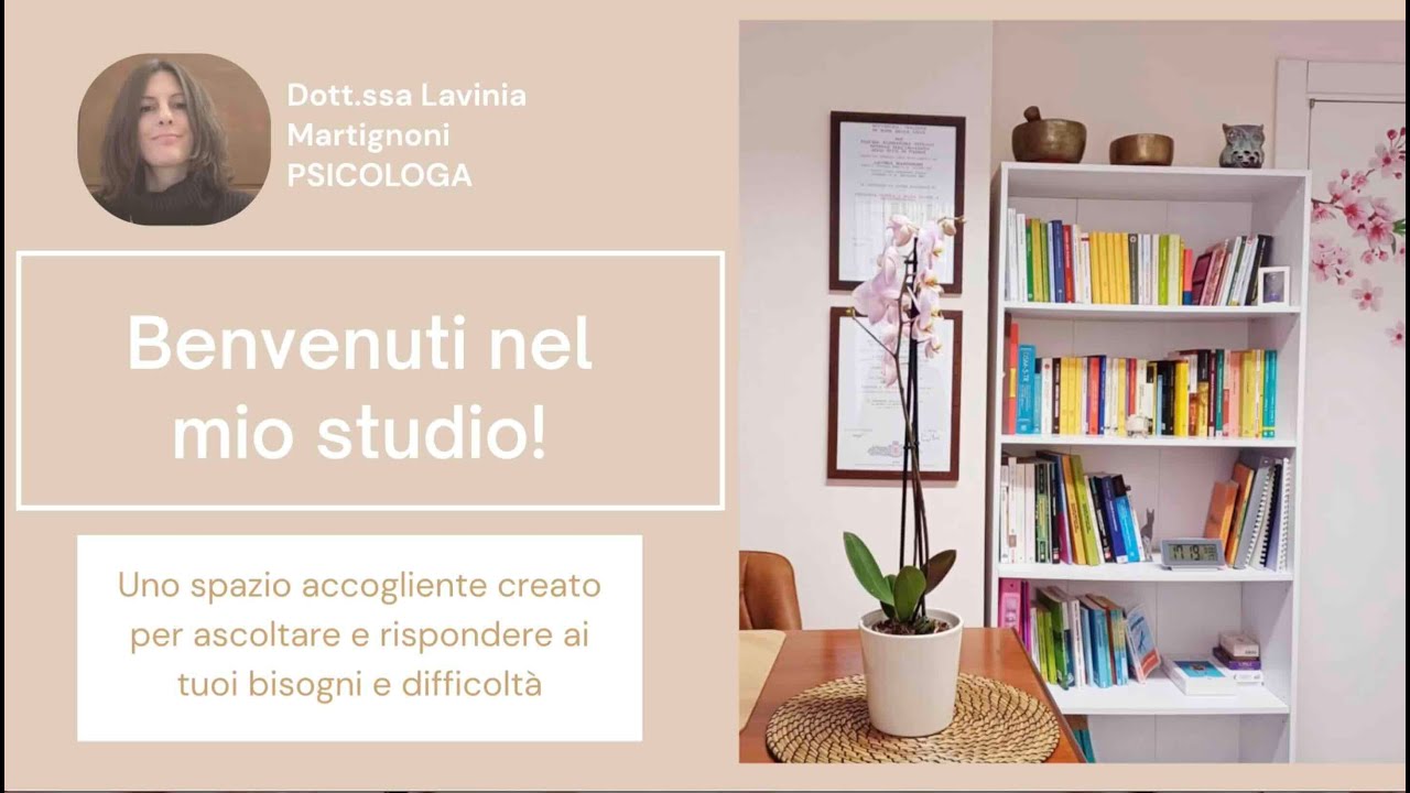 Benvenuti nel mio studio! Dott.ssa Lavinia Martignoni