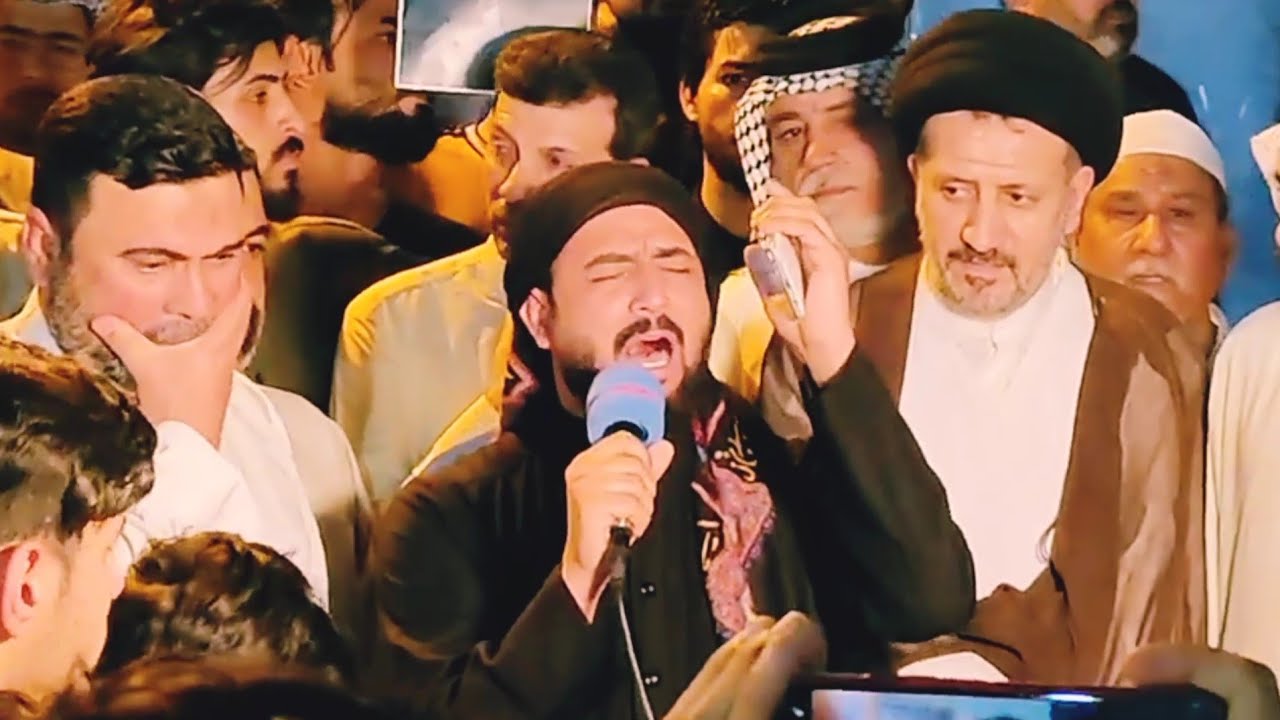 نعي الفائز الاول بوجيها بالحسين حمزة محسن الدراجي _اثناء الاستقبال