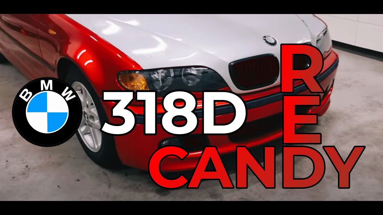 Zmieniamy kolor BMW E46 na candy red :: stickery.net