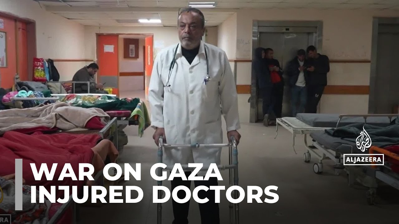 Medical services under attack: injured doctor returns to duty