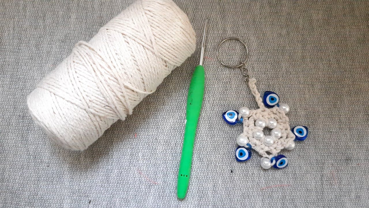 How to make a Macrame Keychain? - ReTwisst