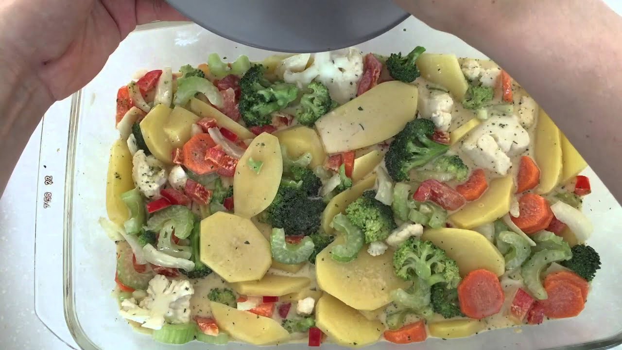 Vegetables - Color roast - zapečen&aacute; zelenina - easy recipe - vegetarian - food