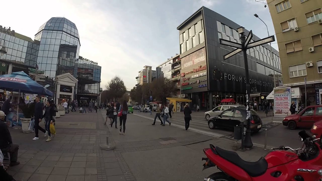 Go Pro in Center of Nis, Serbia....
