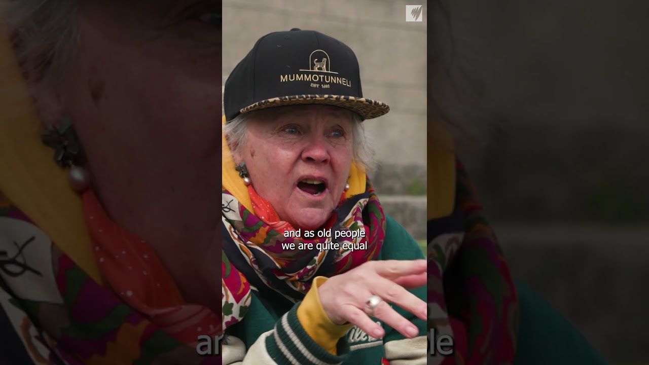 Meet the 66-year-old Finnish skateboarder #shorts #Finland #skateboarding #retirees