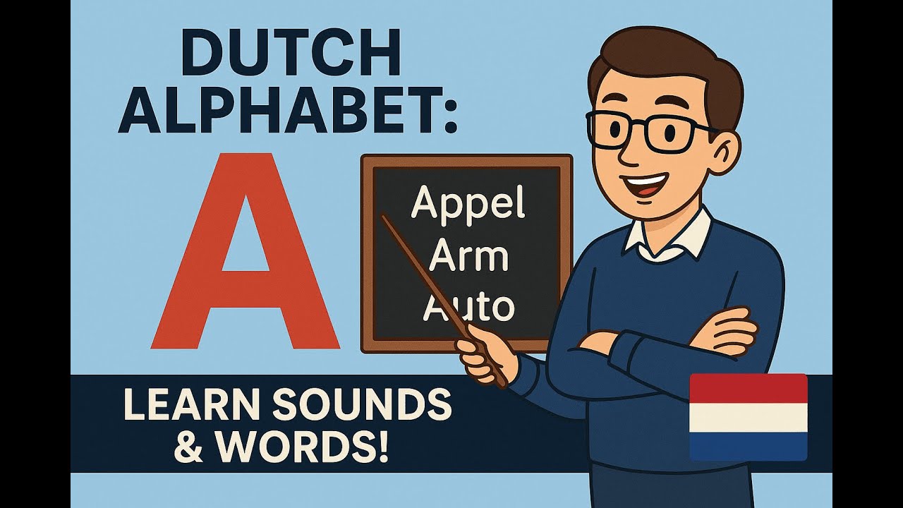 Dutch Alphabet A Pronunciation Guide