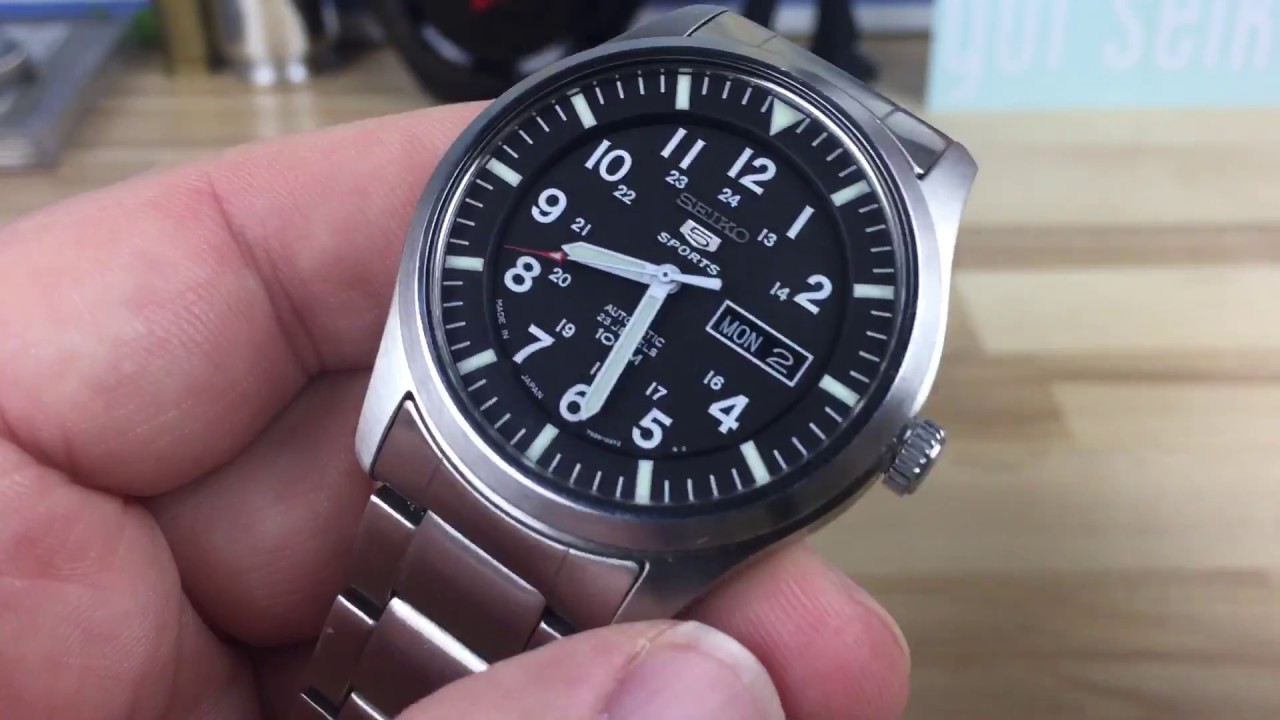 Seiko SNZG13J1 quick look at a good watch.
