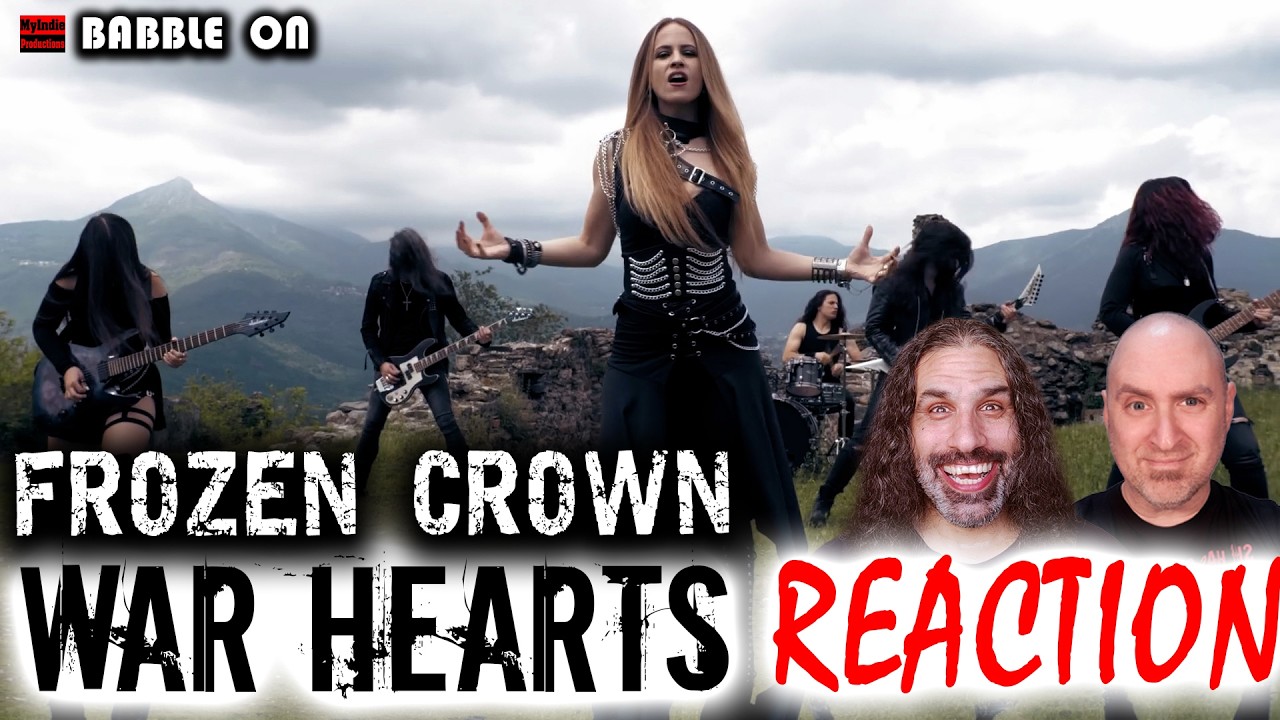 Indie Filmmakers FIRST-TIME REACTION to FROZEN CROWN - WAR HEARTS MV #powermetal #banger 🔥🔥🔥🤘🔥🤘🔥🔥🔥