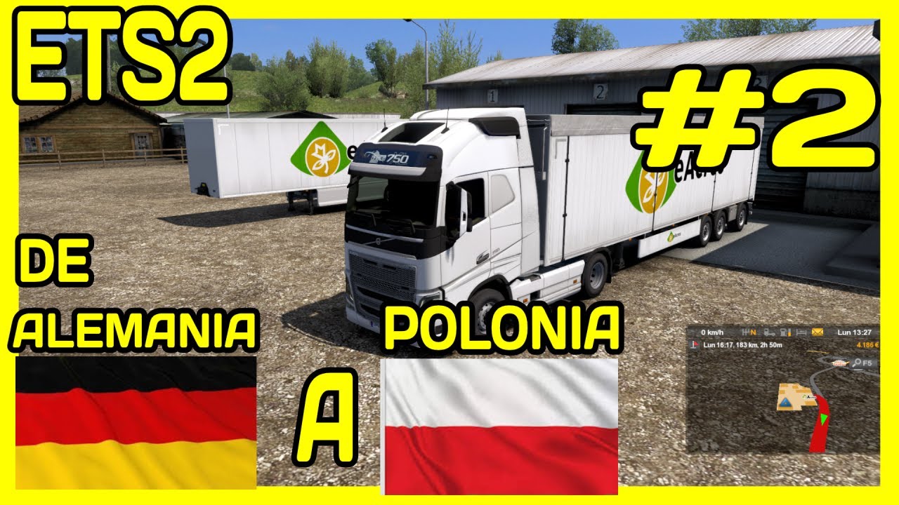 Euro Truck Simulator 2 #2  🚛De Alemania a Polonia🚛