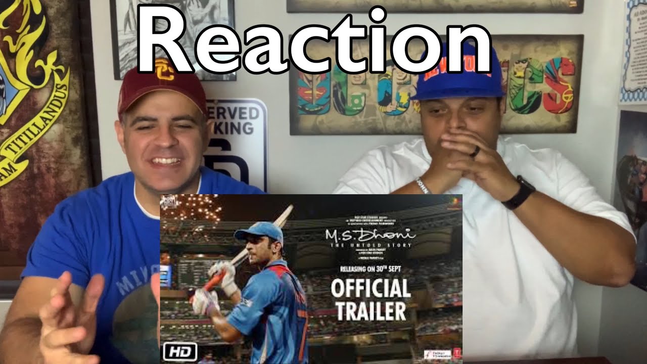 MS Dhoni | Movie Trailer Reaction