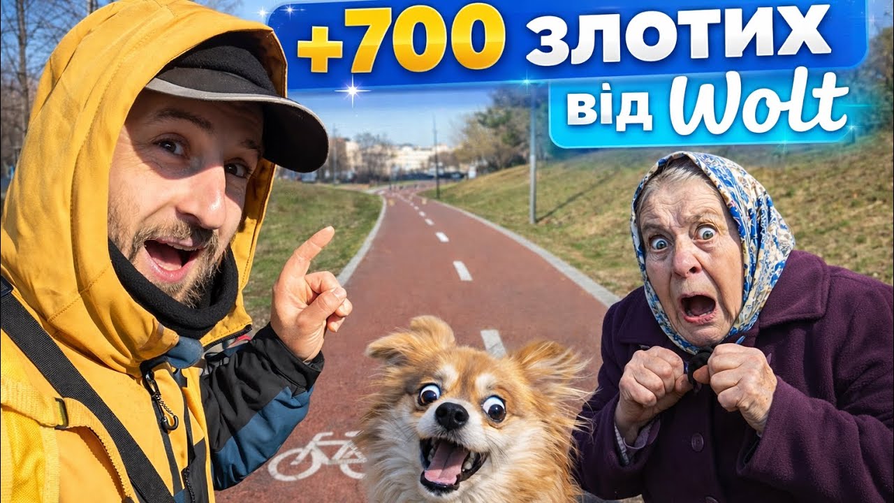 ⁉️АКЦІЯ ВІД WOLT⁉️ГРОШІ НА ХАЛЯВУ😲АЛЕ НЕ ДЛЯ ВСІХ🤬КУРʼЄР ВРОЦЛАВ!💪