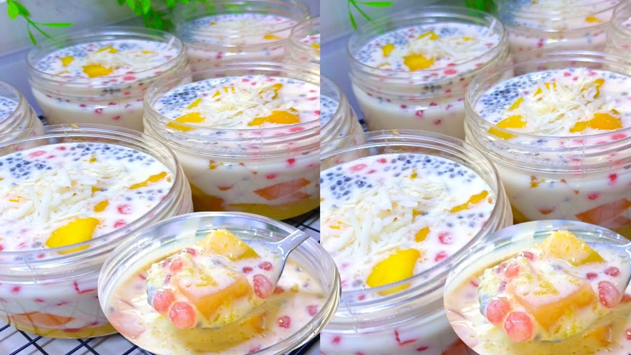 MUMPUNG LAGI MUSIM MANGGA‼️ MANGO SAGO ENAK KUAH CREAMY ENAK BANGET. 