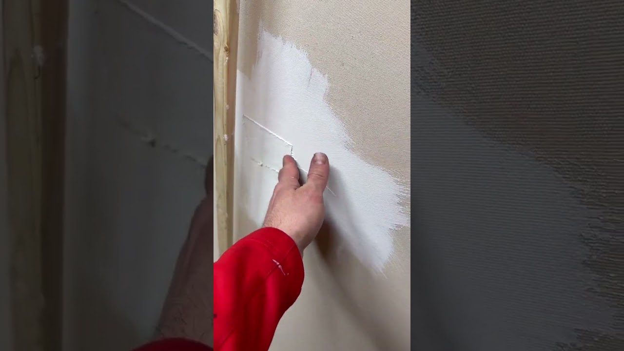 How do you fix a punctured painting? #canvas #fix #arttips # #studiovibes #artist