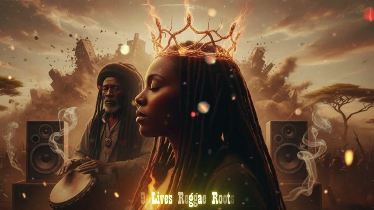 Crown of the Unbroken Roots – Lost Archives & Burning Vibes ! 9 Lives Reggae Roots Official Lyrics!