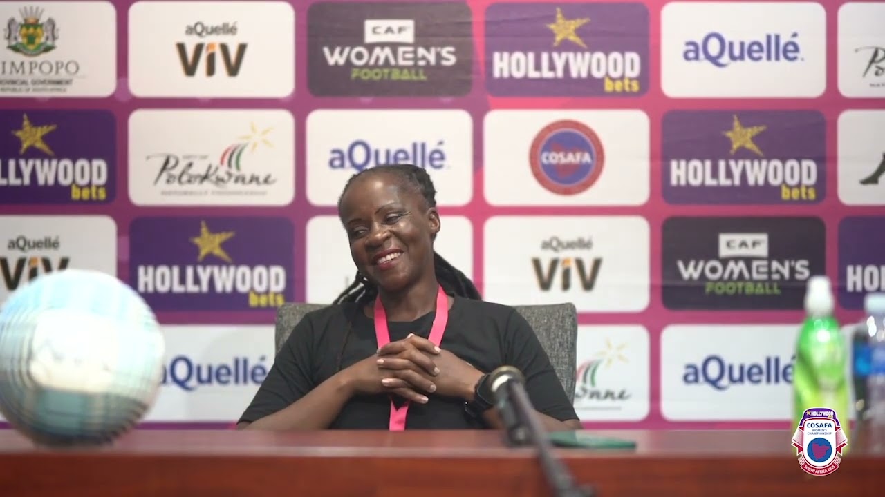 Zimbabwe coach Sithethelelwe Sibanda after her side lost 3-1 to Zambia in the 3rd/4th place playoff