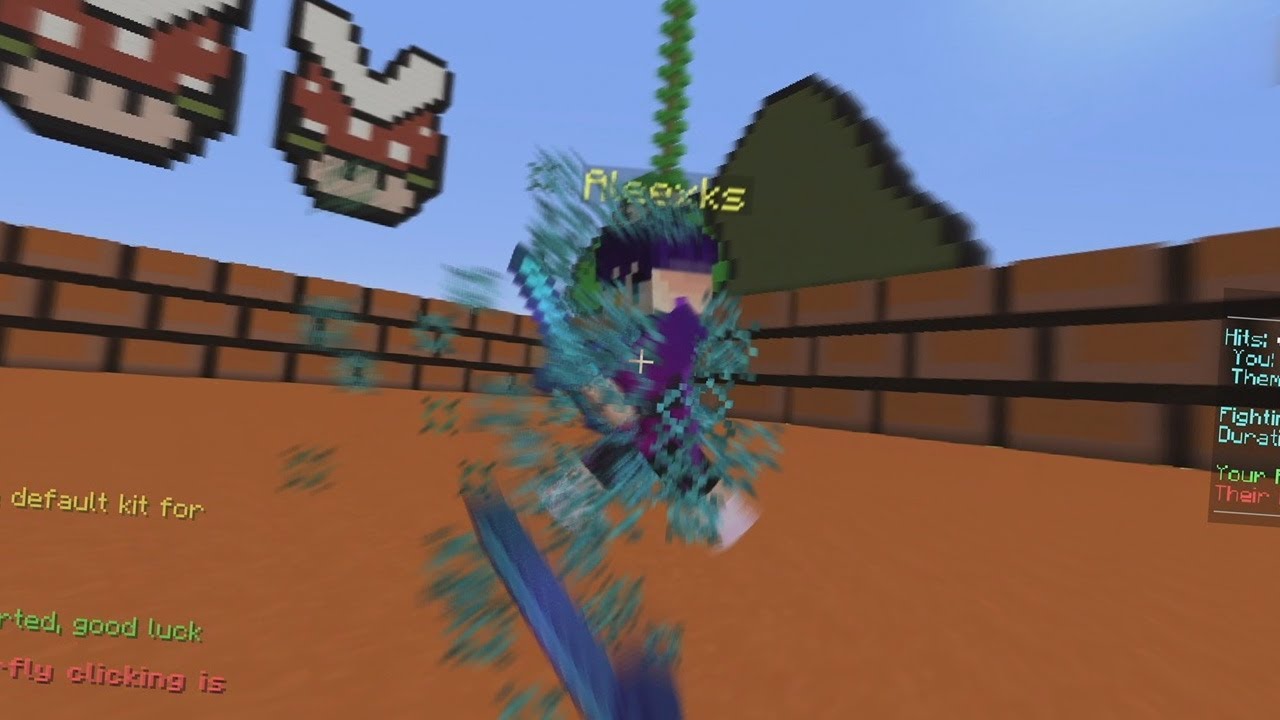 Vicensk Vs @Aleexks_ | Phonk + Minecraft PvP = 💀 v2
