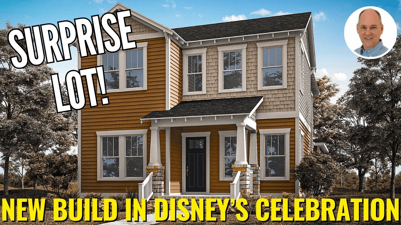 Disney’s Celebration New Build - Rare Oversized Lot Home Tour