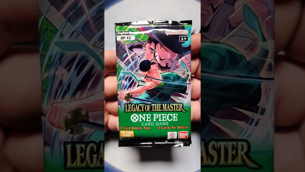 Kuzan LEGACY OF THE MASTER # 1 #onepiece #tcg #op12