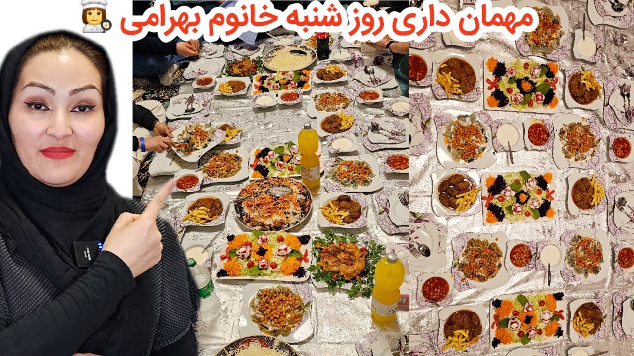 ولاک روز شنبه خانم بهرامی با درست کردن قابلی وطنی کوفته آشک و منتو. و خیلی خوشمزه 🥰