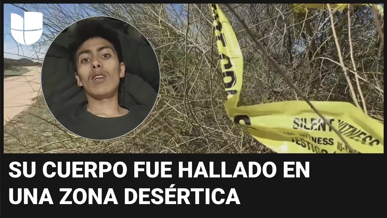 Hallan muerto a migrante que denunció que coyotes lo obligaron a tomar pastilla para estar despierto