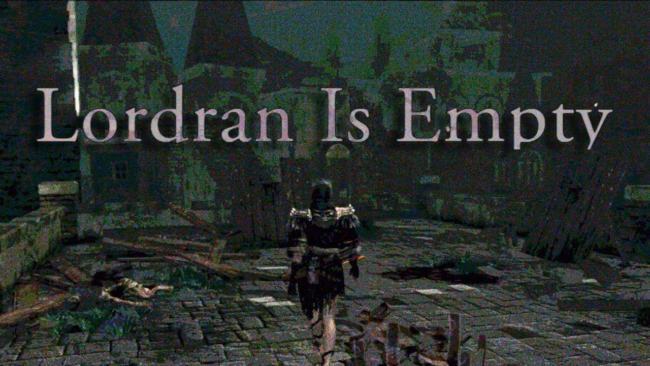 Dark Souls 1: Lordran is Empty