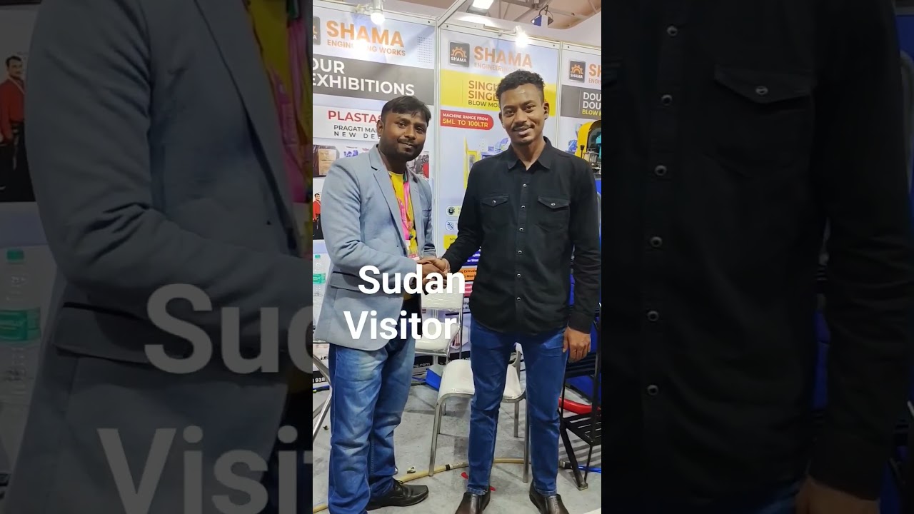 Visitor comes from Sudan Day 2 Plastivision Exhibition 2023 highlights #shama #aipma #pmmai