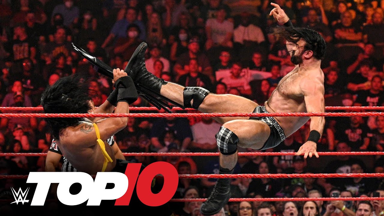 10 лучших моментов Raw: WWE Top 10, 26 июля 2021 г.