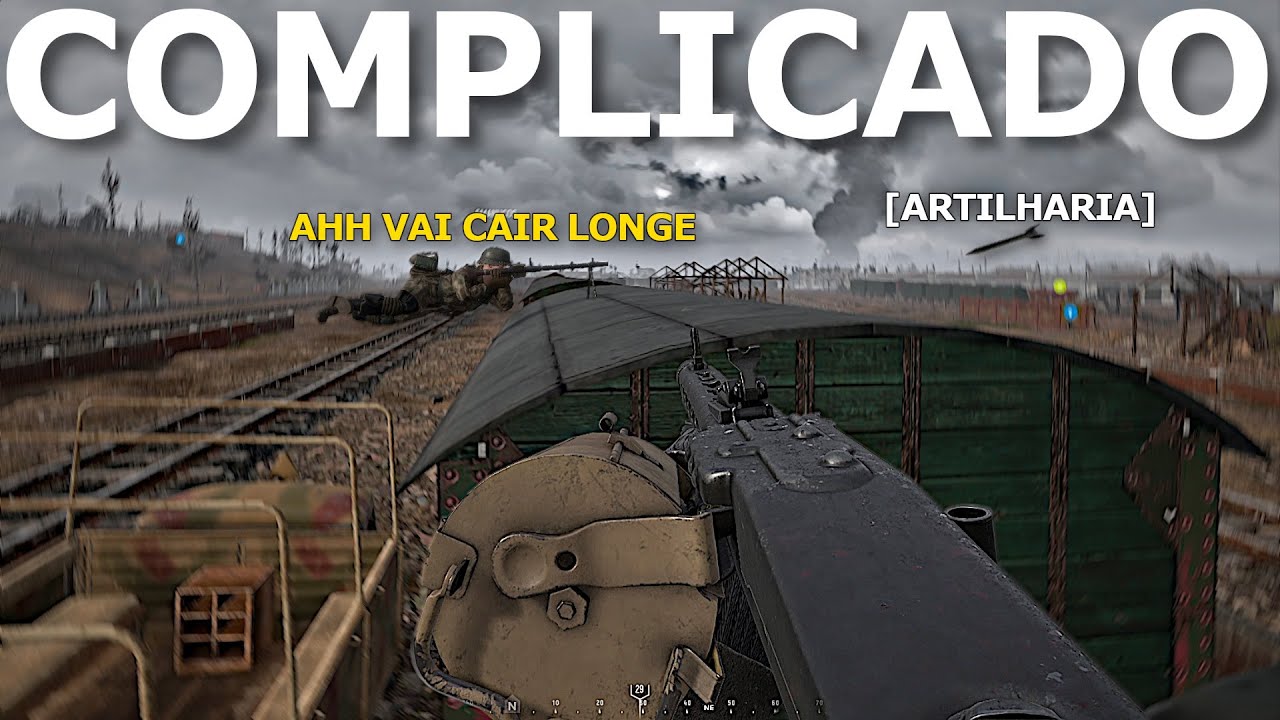 ERA UM POUCO COMPLICADO SER MG NA SEGUNDA GUERRA MUNDIAL... (HELL LET LOOSE)