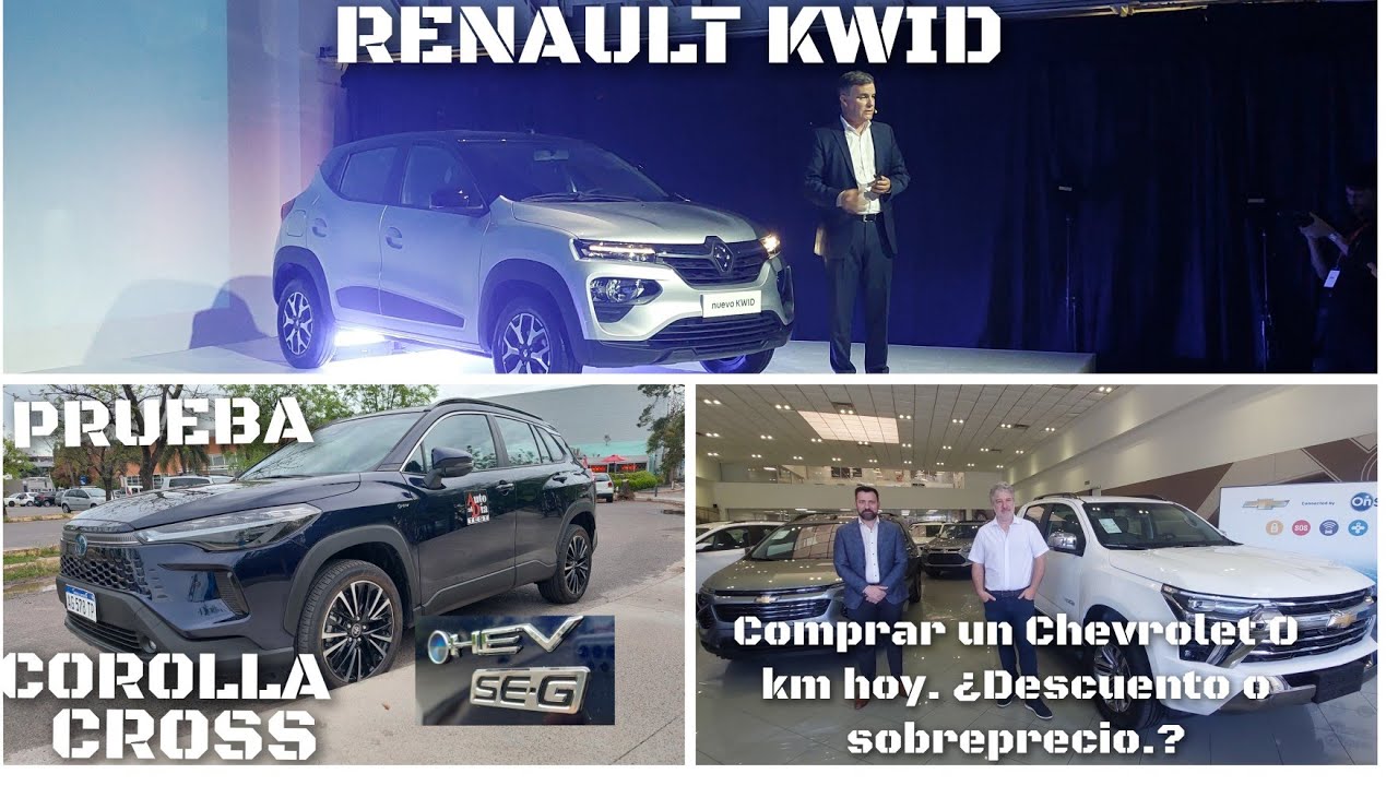 TOYOTA COROLLA CROSS SE-G HEV TEST. RELANZAMIENTO KWID. CHEVROLET  SAN JORGE. AUTO AL DÍA (14.12.24)