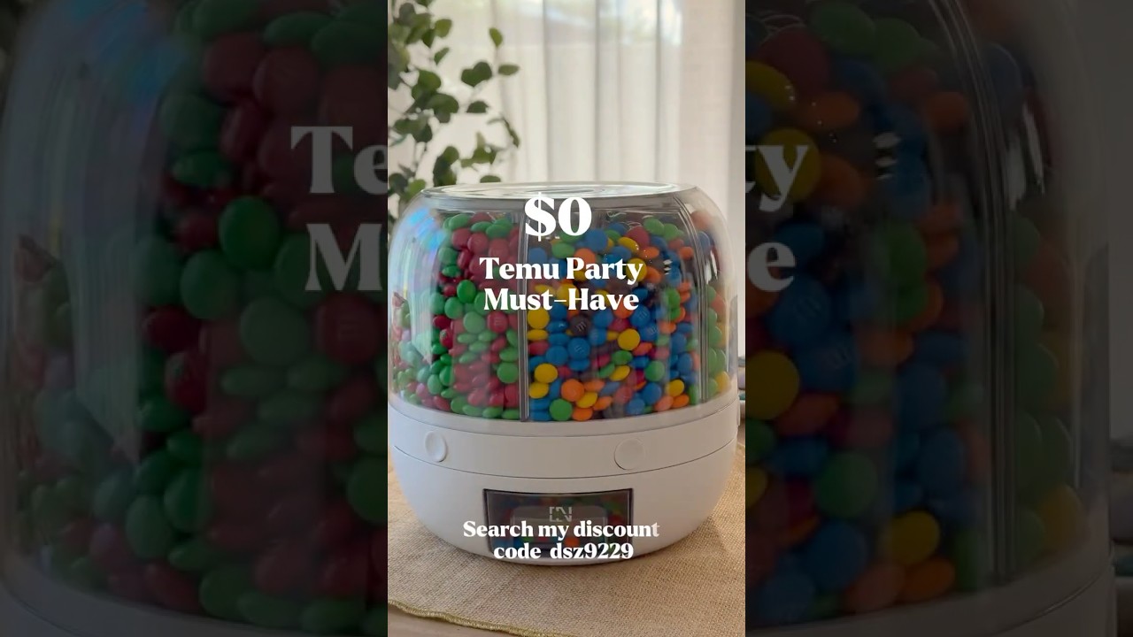Best candy dispenser on the internet! #temufinds #temu #trending #shorts