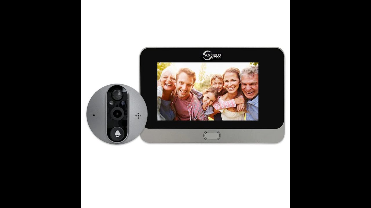 1080P cat eye video smart doorbell peepholeTuya WiFi Peephole Camera Viwer Smart Doorbell Monitoring