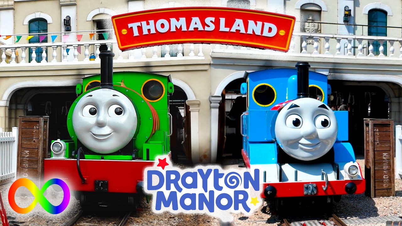 Thomas and Percy Train Rides At Thomas Land | Drayton Manor