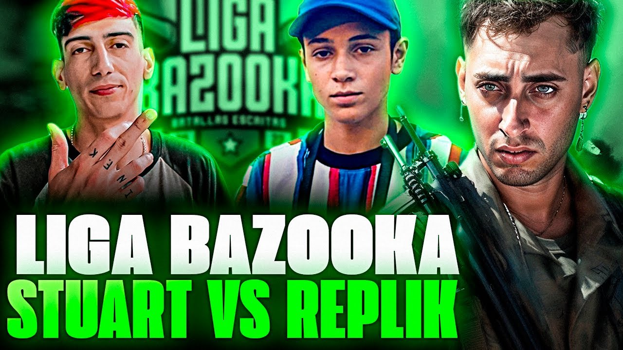 ✨ ESTO ES PURO ARTE ✨ BLON REACCIONA A REPLIK VS STUART | LIGA BAZOOKA