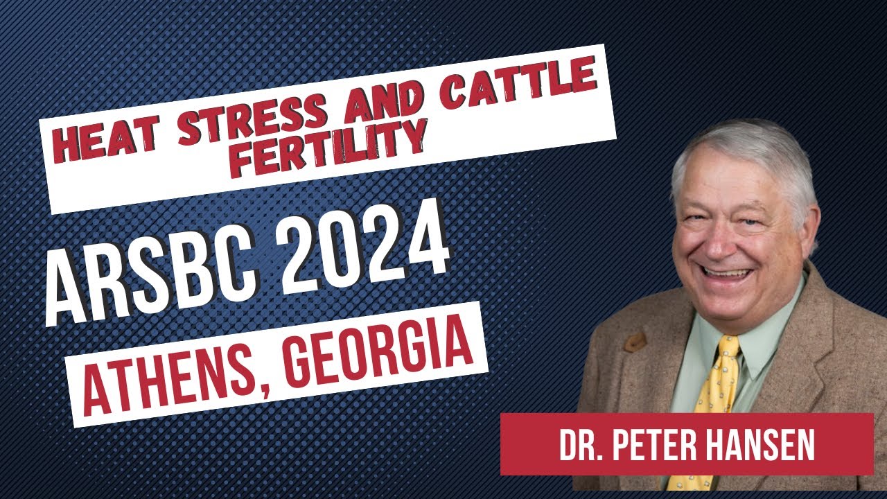 Heat stress and cattle fertility - Dr. Peter Hansen -