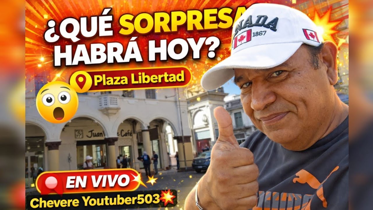 Chevere En Vivo: Que sorpresa habrá hoy ? en la Plaza Libertad