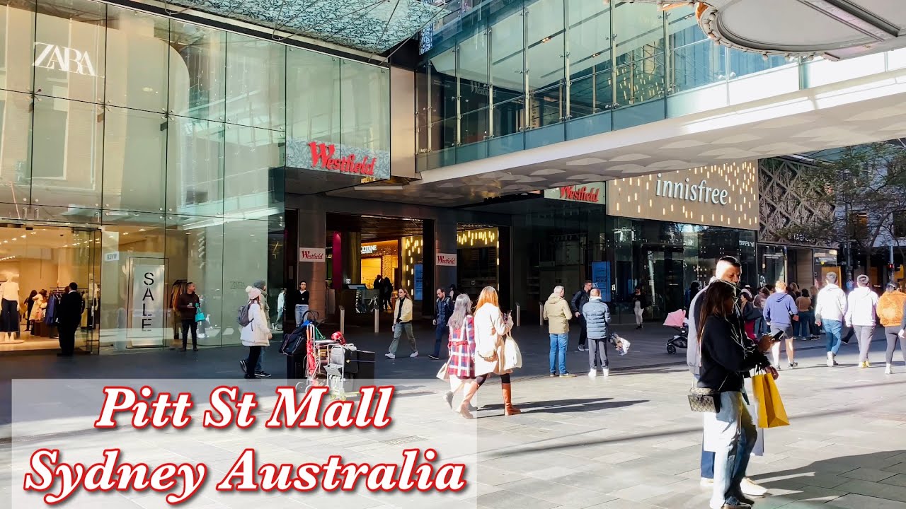 Walking tour from St James Station to Pitt St Mall | Sydney, Australia July 2023