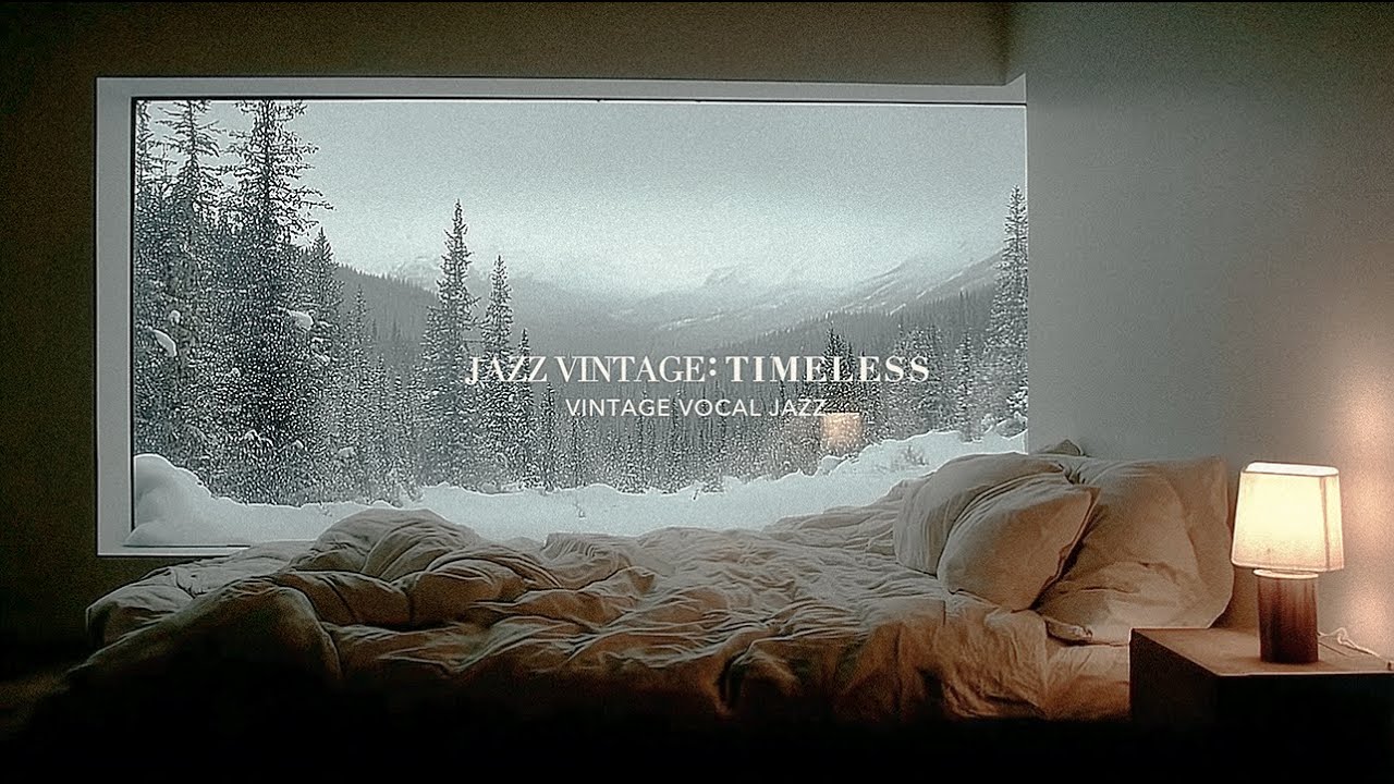 [Playlist] Тихие зимние ночи из тёплой постели у окна | Vintage Jazz · Winter Notes
