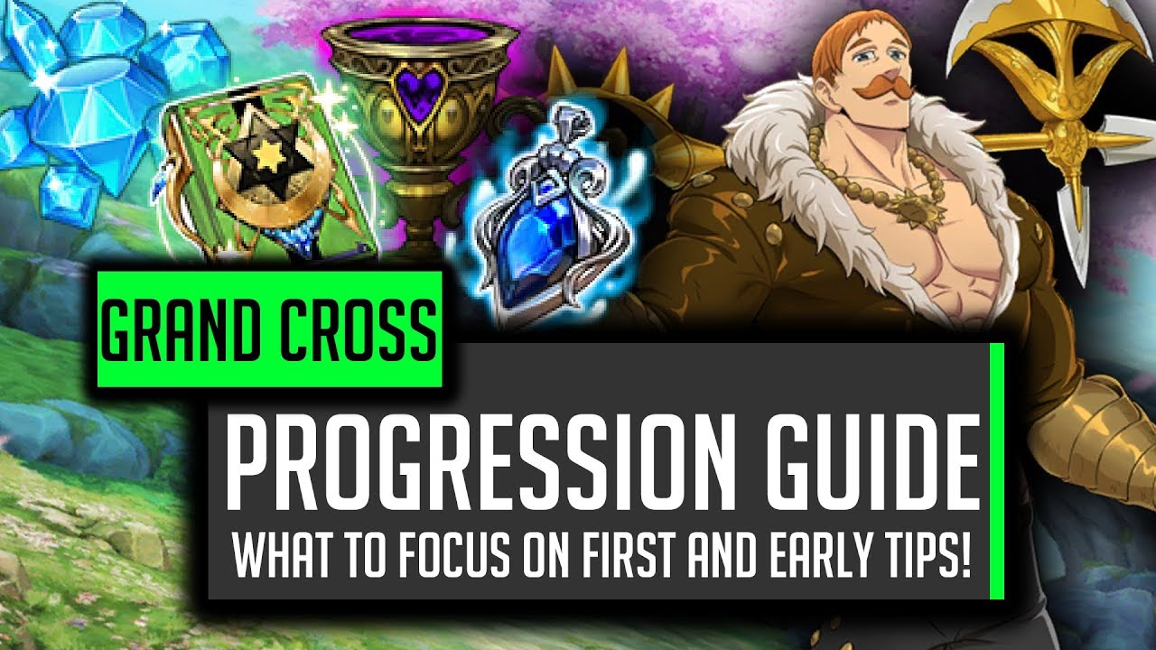 How To Farm SSR Pendants! Early Hero Progression Guide! - [SDSGC] Seven Deadly Sins Grand Cross