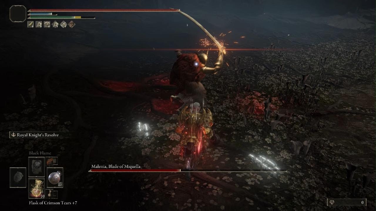 Malenia versus Kratos balls. ELDEN RING