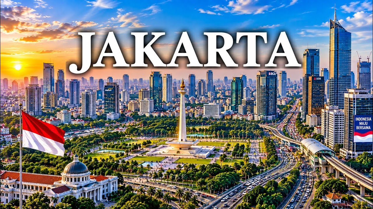 Jakarta City - Indonesia 4k By Drone 2026