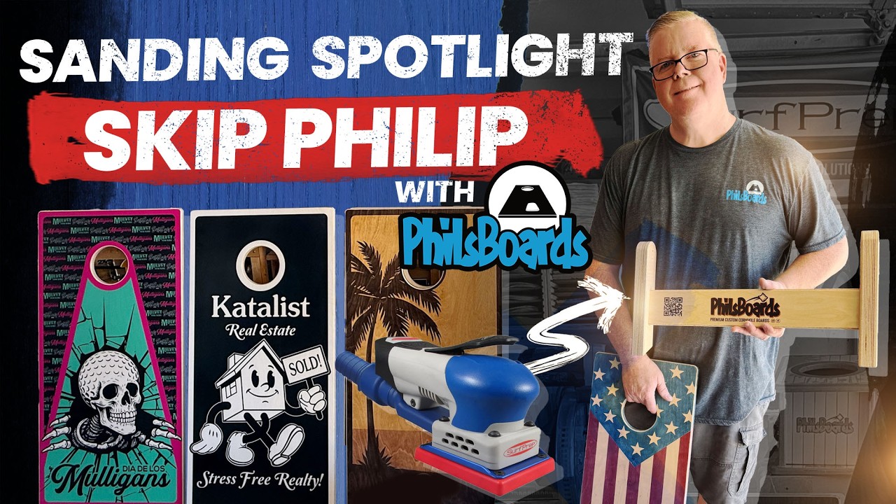 This Is How Elite Cornhole Boards Are Made - Collab with Phil's Boards