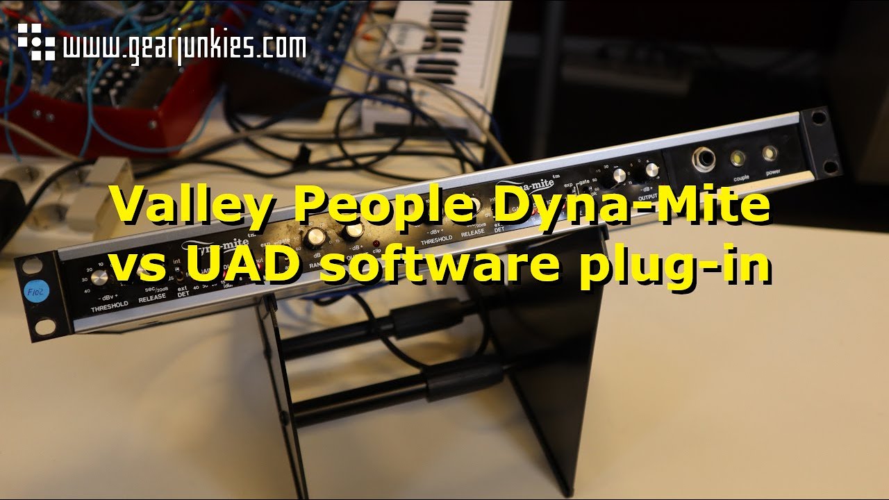 Valley People Dyna-Mite compressor vs UAD software plug-in
