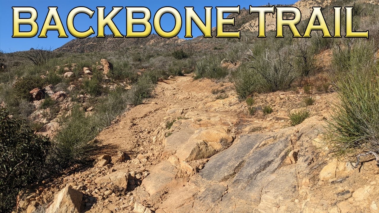 Backbone Trail - Mountain Biking - Latigo Canyon Rd to Corral Canyon Rd. - Malibu, CA