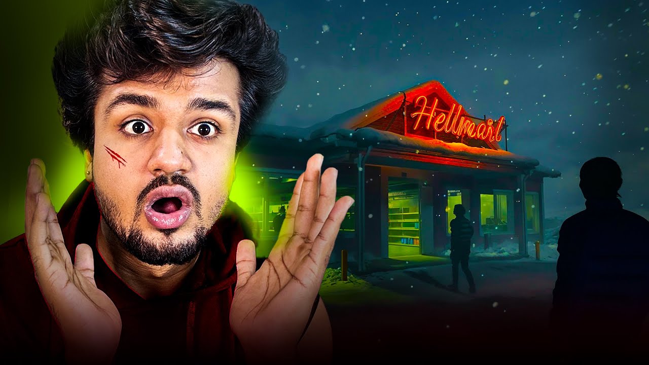 NIGHTSHIFT IN A HORROR SUPERMARKET! | Hellmart