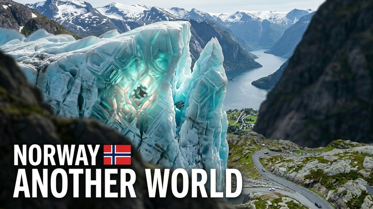 Cinematic Norway - This Is What I Saw Near Folgefonna Glacier