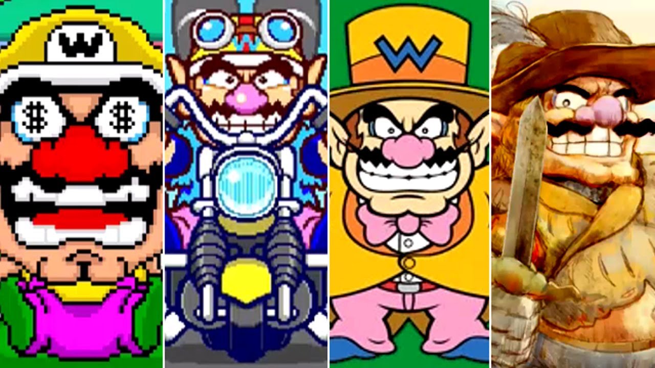All Wario Intro Stages in WarioWare Games (2003-2021)