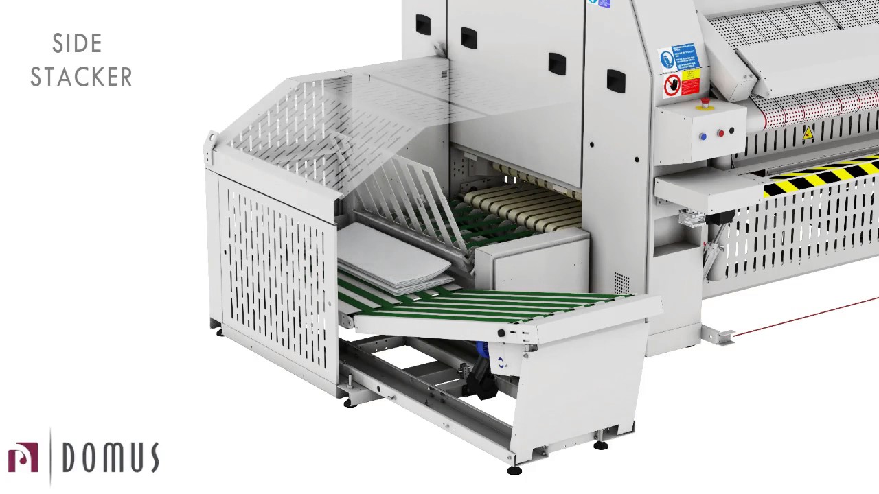 DOMUS Compact Flatwork ironer SEXTANS EN